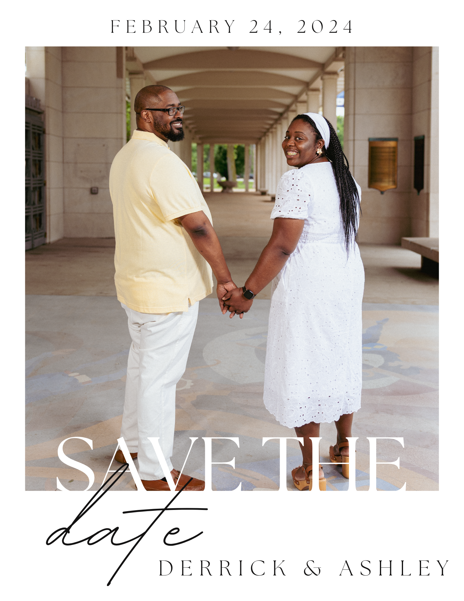 Personalized Photo Save the Date Custom Magnets