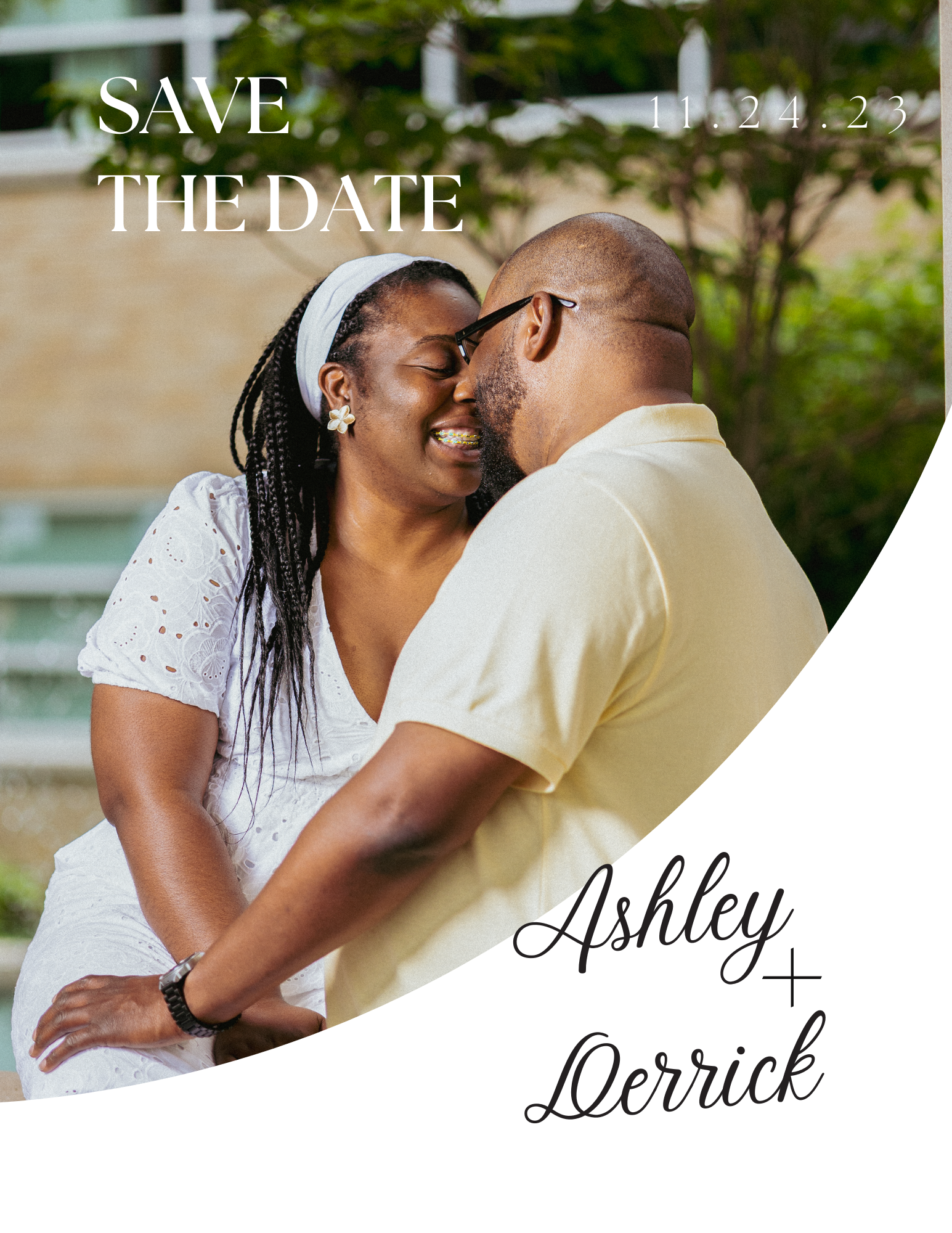 Personalized Photo Save the Date Custom Magnets