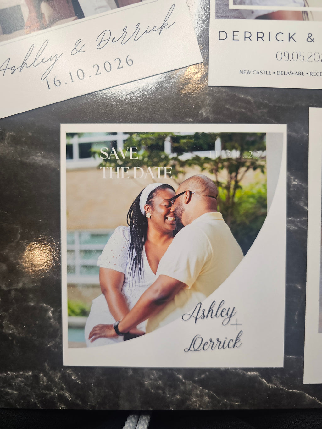 Personalized Photo Save the Date Custom Magnets